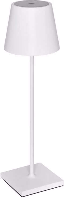 Sigor lampada da tavolo ricaricabile NUINDIE 380mm bianco neve