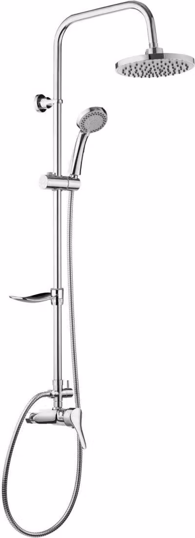 5-function shower head - with mixer tap