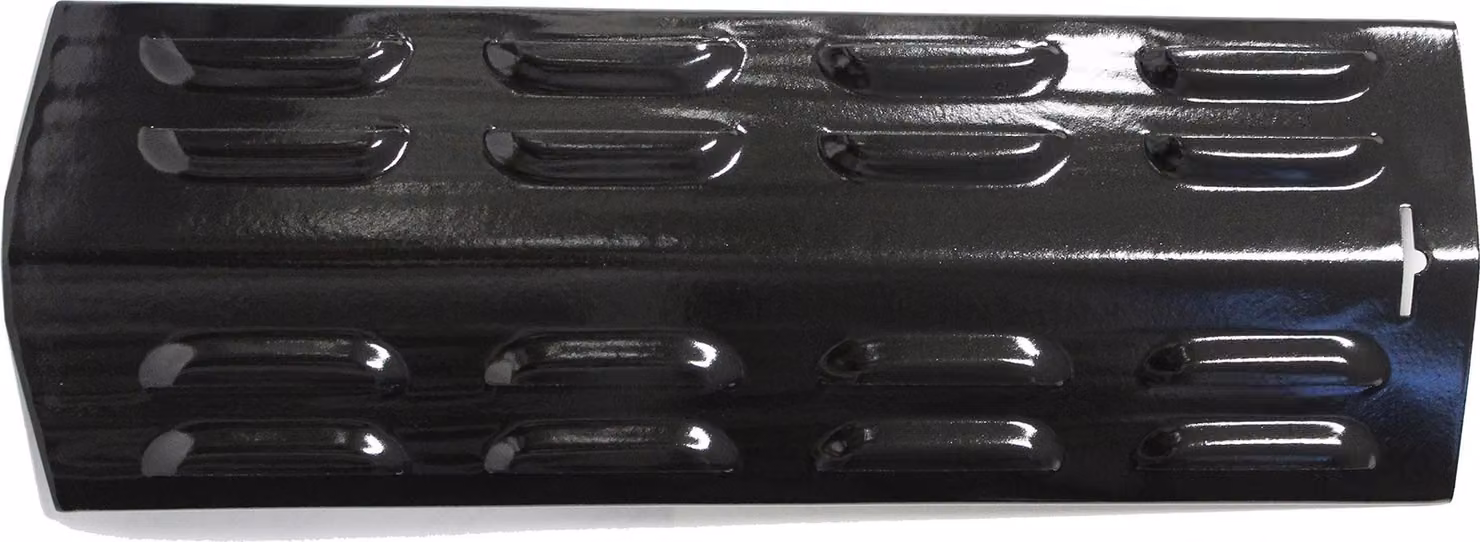 Milani Home - spargifiamma per barbecue, compatibile PIROS e DIABLO, metallo, ricambio barbecue, nero