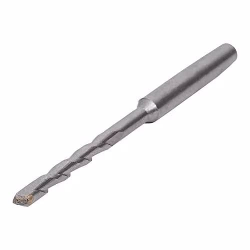 Punta di centraggio STIER 6,5 x 130 mm, con supporto a cono per codolo esagonale e SDS-Plus M22