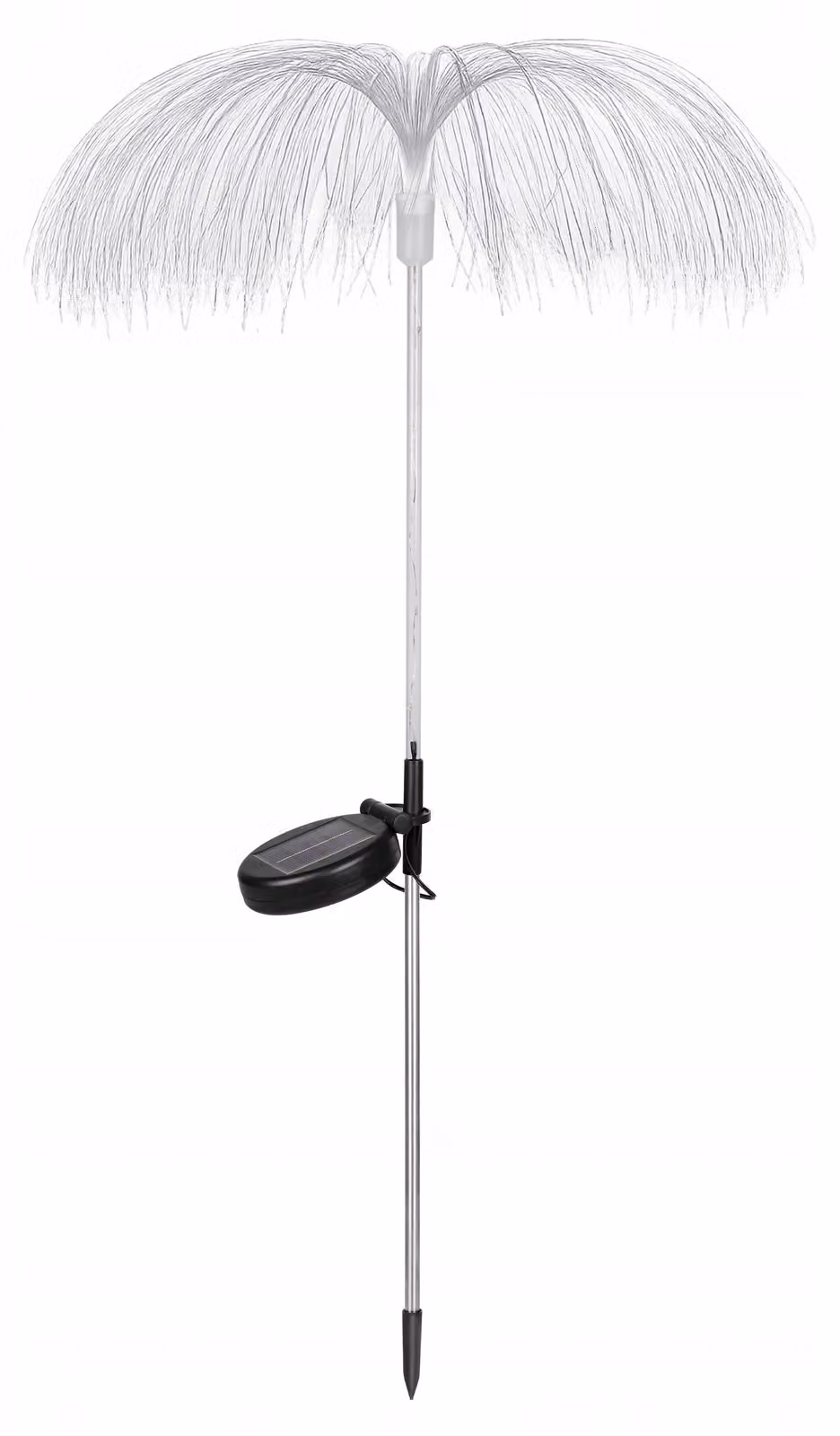Lampada solare a LED Medusa da giardino, 77 cm, da infilare nel terreno, IP44
