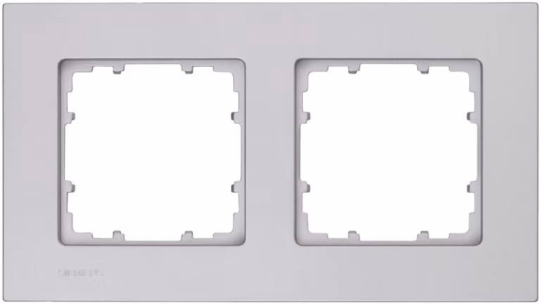 Telaio doppio DeltaMiro in plastica - Telaio a 2 pieghe in alluminio 5TG1112-1