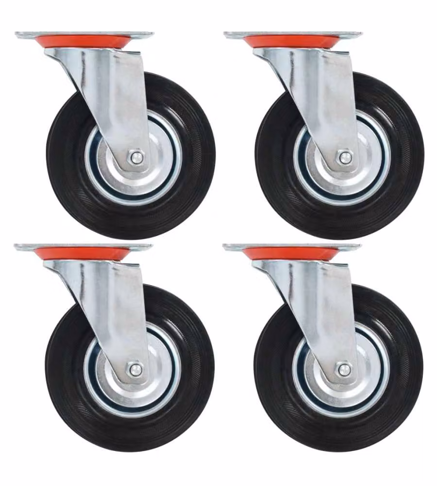 Rotelle Girevoli 4 pz 125 mm 143448
