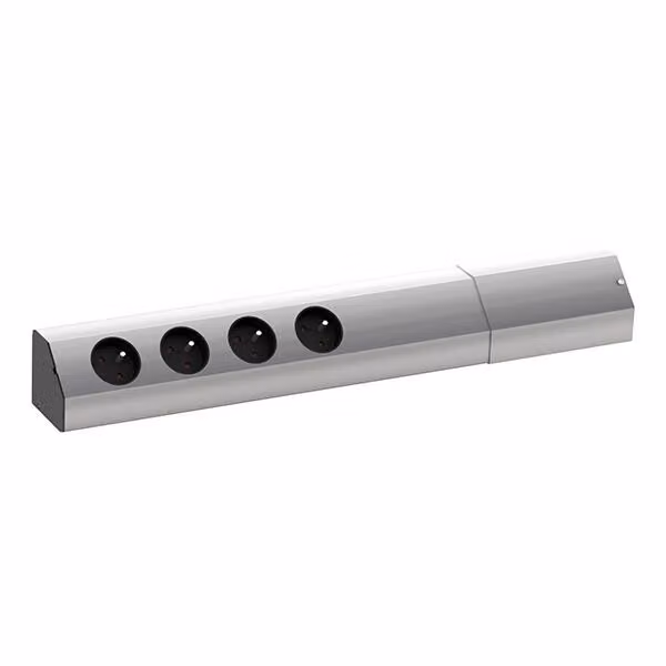 Bachmann CASIA presa multipla 4xUTE power 2,0m 923.010 - Presa multipla Unità di distribuzione di energia (PDU) 4 prese AC (