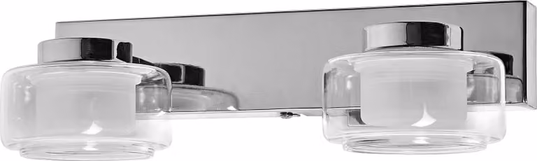OSRAM ORBIS Flame lampada da parete e soffitto con LED, cromo, 11W, 700lm, 3000/4000K, temperatura colore regolabile tramite interruttore a parete (bianco freddo/bianco caldo), protezione IP44 contro corpi estranei e spruzzi d'acqua
