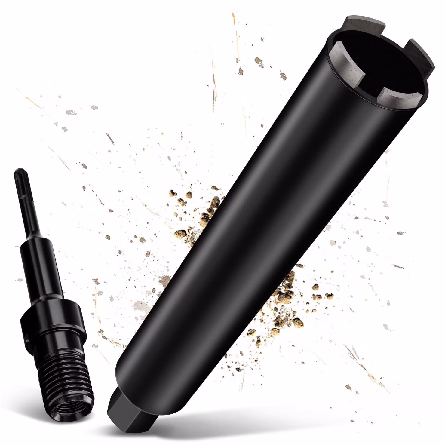 Punta di perforazione diamantata da 32 mm per calcestruzzo e calcestruzzo armato - Lunghezza 460 mm