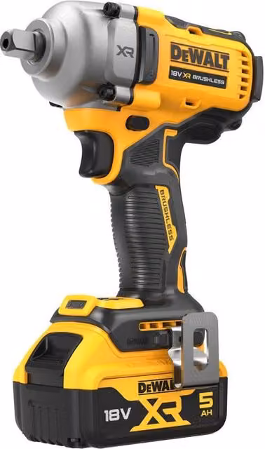 DeWalt DCF892P2T-QW Avvitatore a Impulso 18V con 2 Batterie da 5.0Ah Nero e Giallo