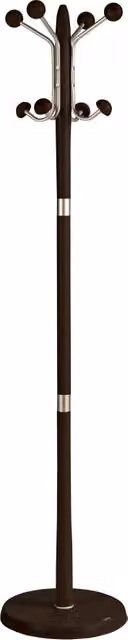 Attaccapanni Herdasa in legno di faggio con finitura marrone opaco L: 37 cm, P: 37 cm, H: 180 cm – 1