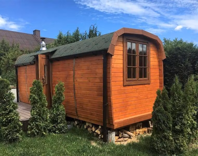 Naturholzsauna Massivholzsauna Gartensauna Fasssauna Außensauna