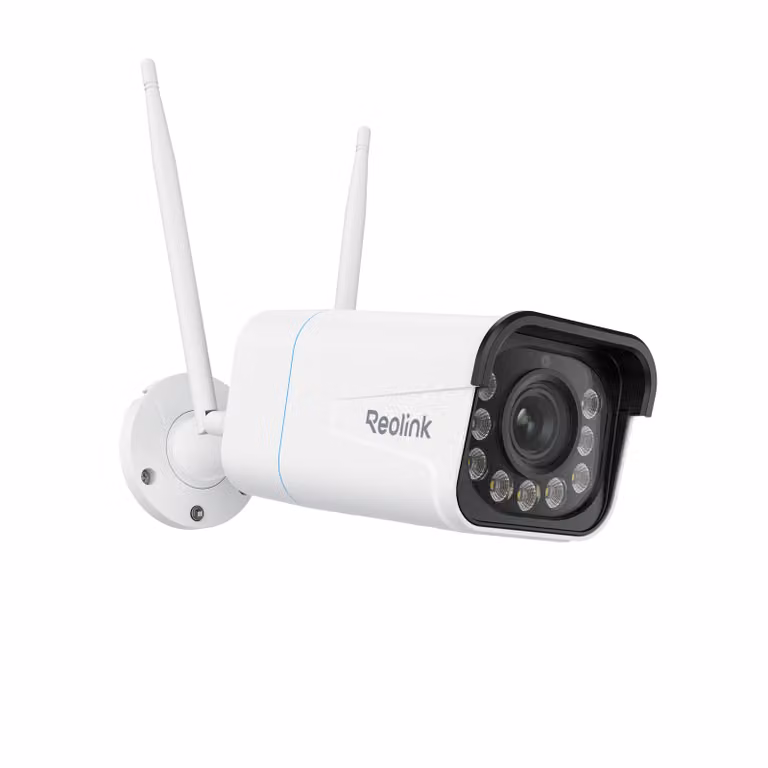 Reolink RLC-811WA, telecamera di sicurezza da esterno 4K 8MP, WiFi 6 a 2,4/5 GHz, zoom ottico 5X, visione notturna a colori, rilevamento intelligente