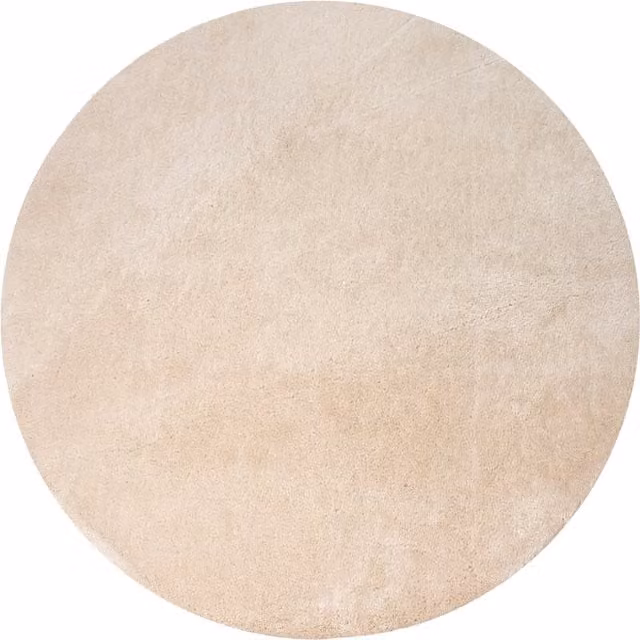 Tappeto rotondo Calia Italia beige diametro: 80 cm – 1