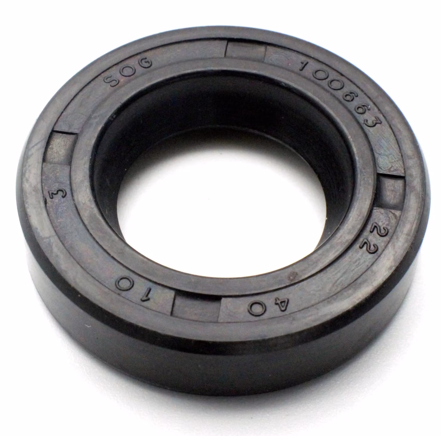 Guarnizione radiale 22x40x10 mm, NBR 70, conforme alle norme DIN 3760 e ISO 6194