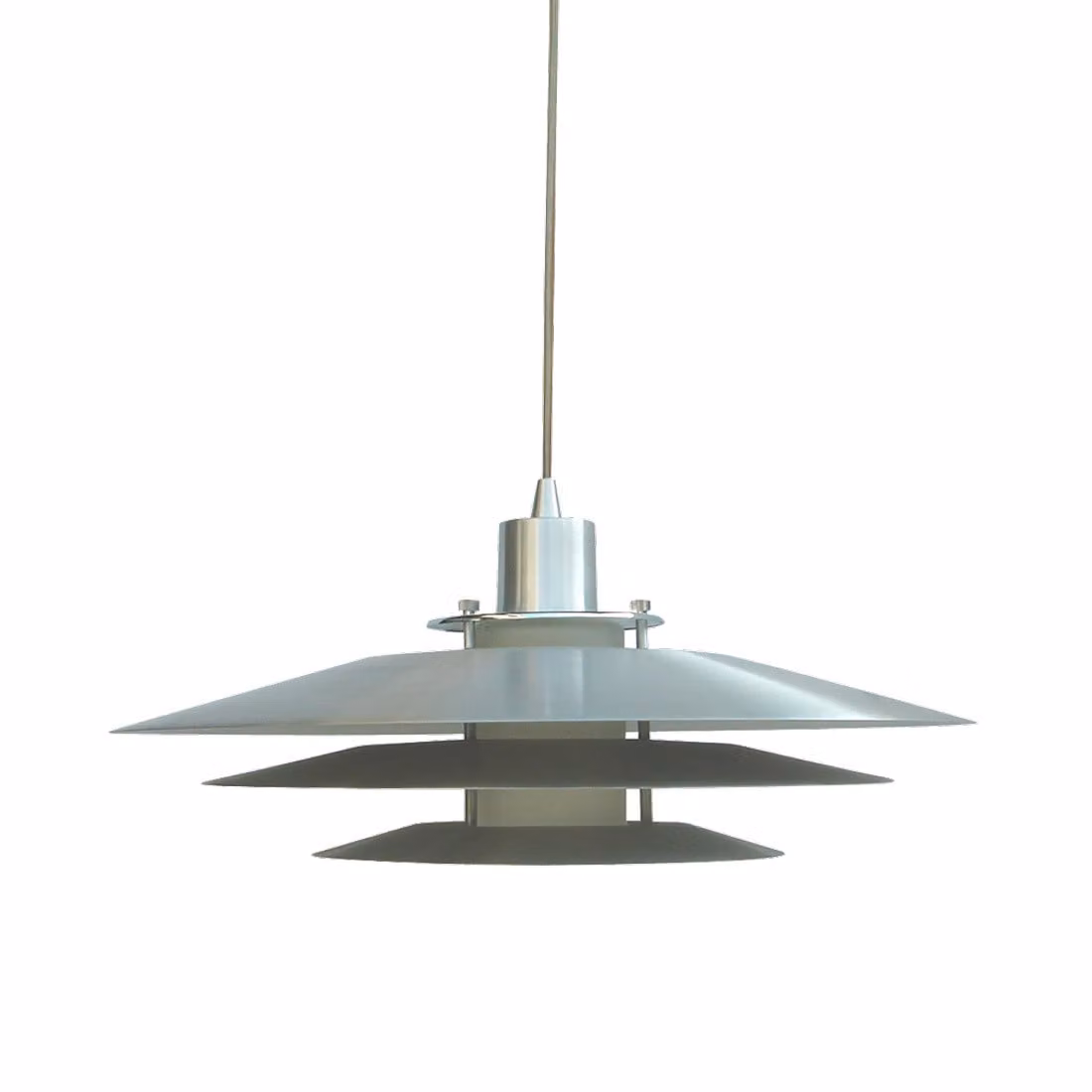 Lampada a sospensione ALTERA 1xE27/40W, alluminio L: 445, L: 445, H: 1400, dimmerabile