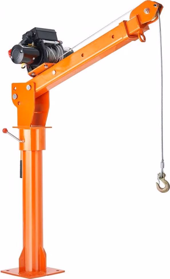 Gru per pick-up - Gru di carico a braccio girevole - Gru di sollevamento in acciaio da 998 kg - Gru per officina a 360° - Sollevatore per officina e industria