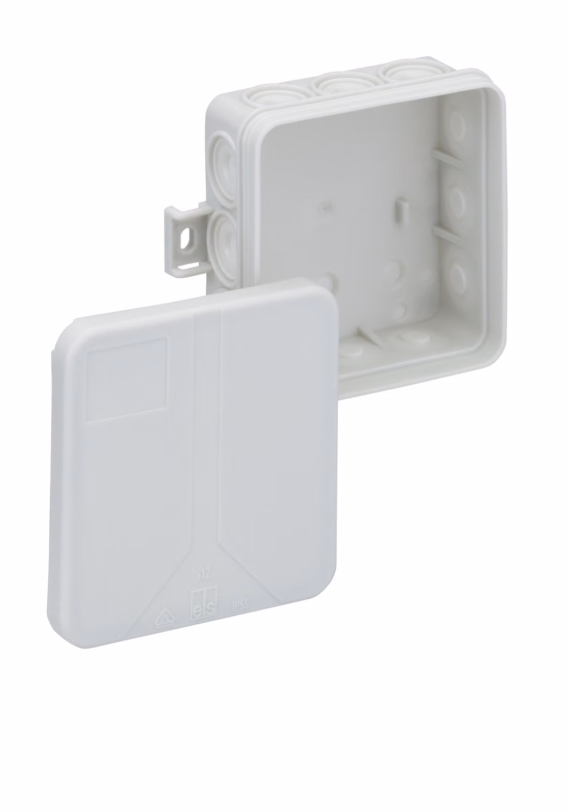 Spelsberg FR Scatola di derivazione IP55, membrana 85x85x37 mm, coperchio a scatto, 1 pz.