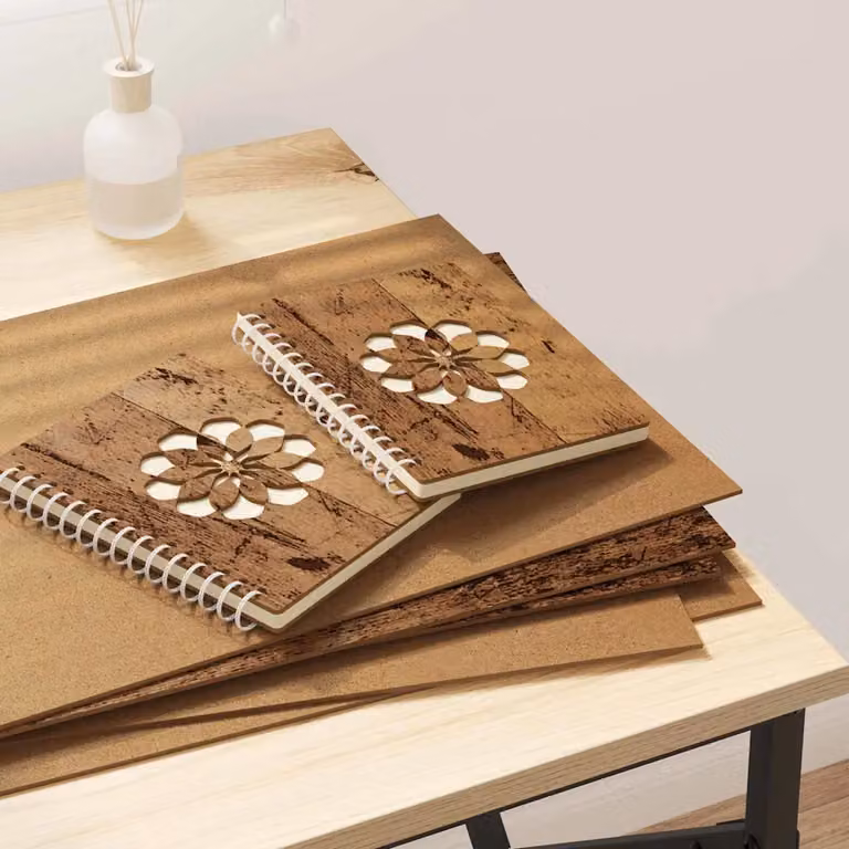 Set di 12 pannelli decorativi vidaXL in legno color marrone, L 42 cm x H 30 cm x P 0,27 cm