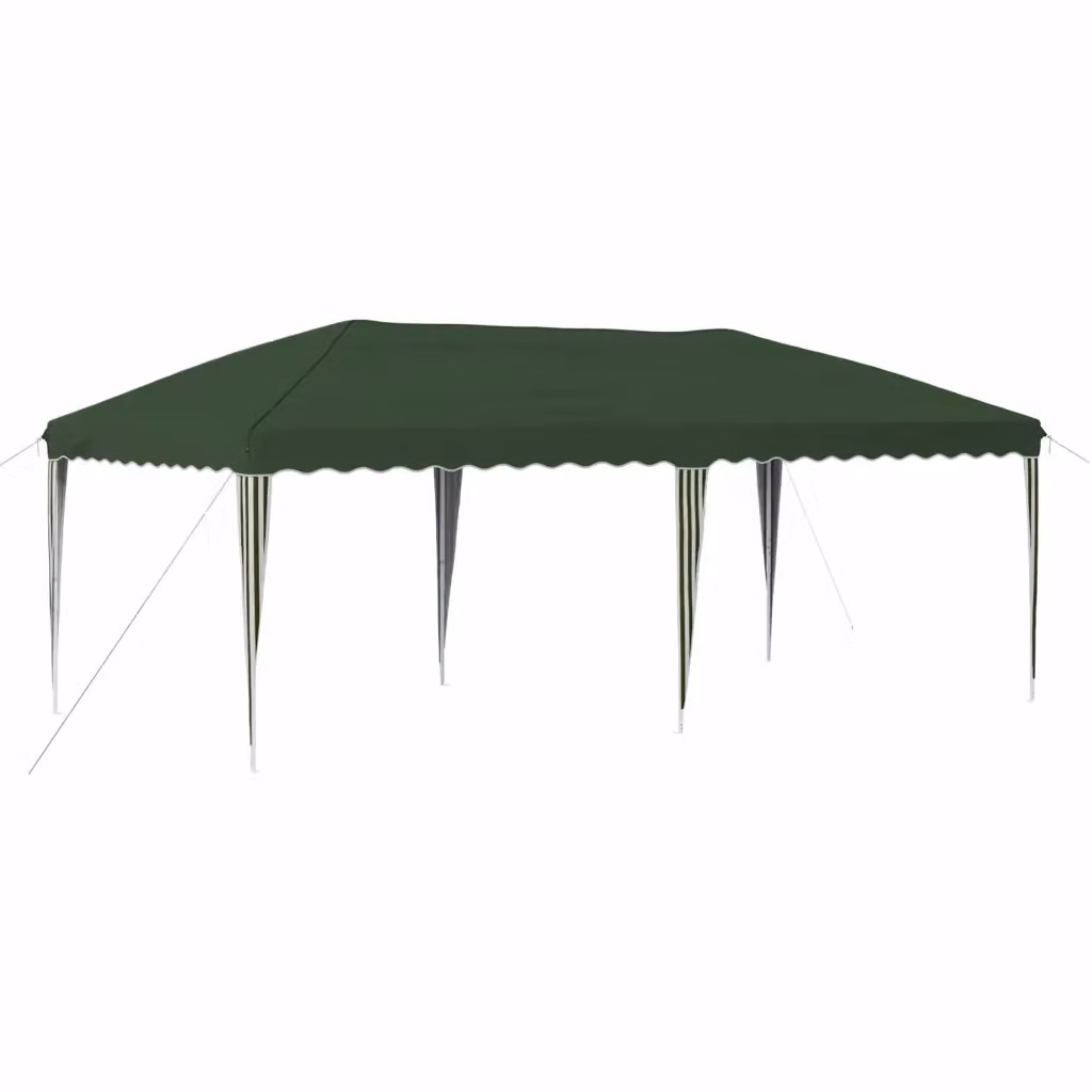 Gazebo a pop-up per feste Design In, colore verde, L/P/H: 575 x 290 x 245 cm – 2