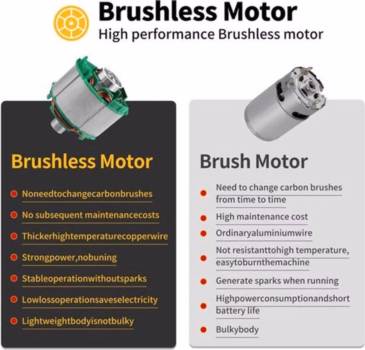 Smerigliatrice angolare – brushless – 20V – 680W – disco abrasivo da 125 mm – smerigliatrice a batteria