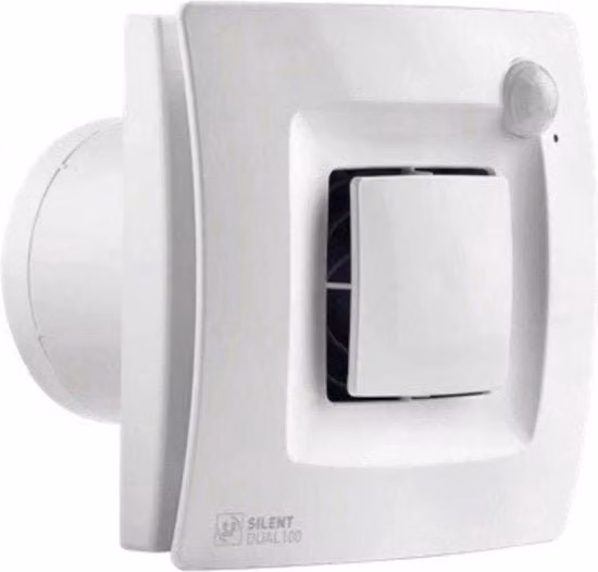 Ventilatore Silenzioso a Doppio Flusso per Bagno - Ø150mm