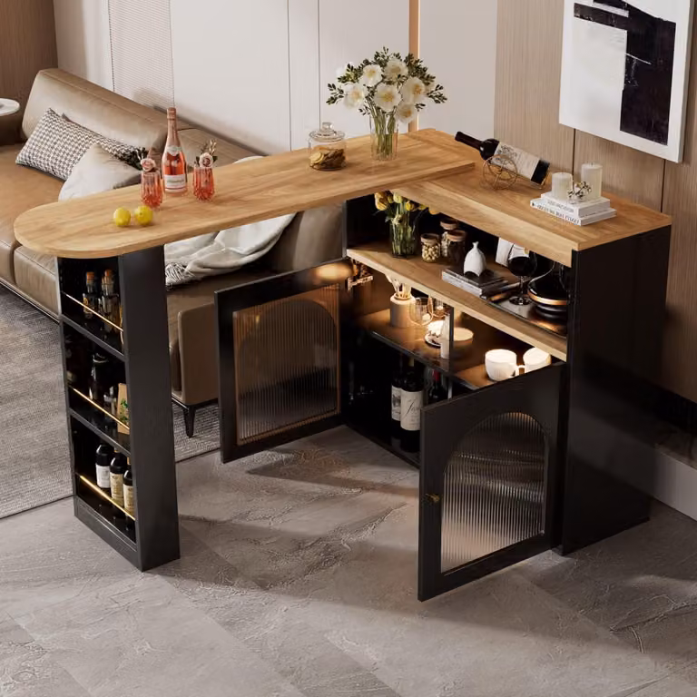 Tavolo da pranzo estendibile con spazio contenitivo