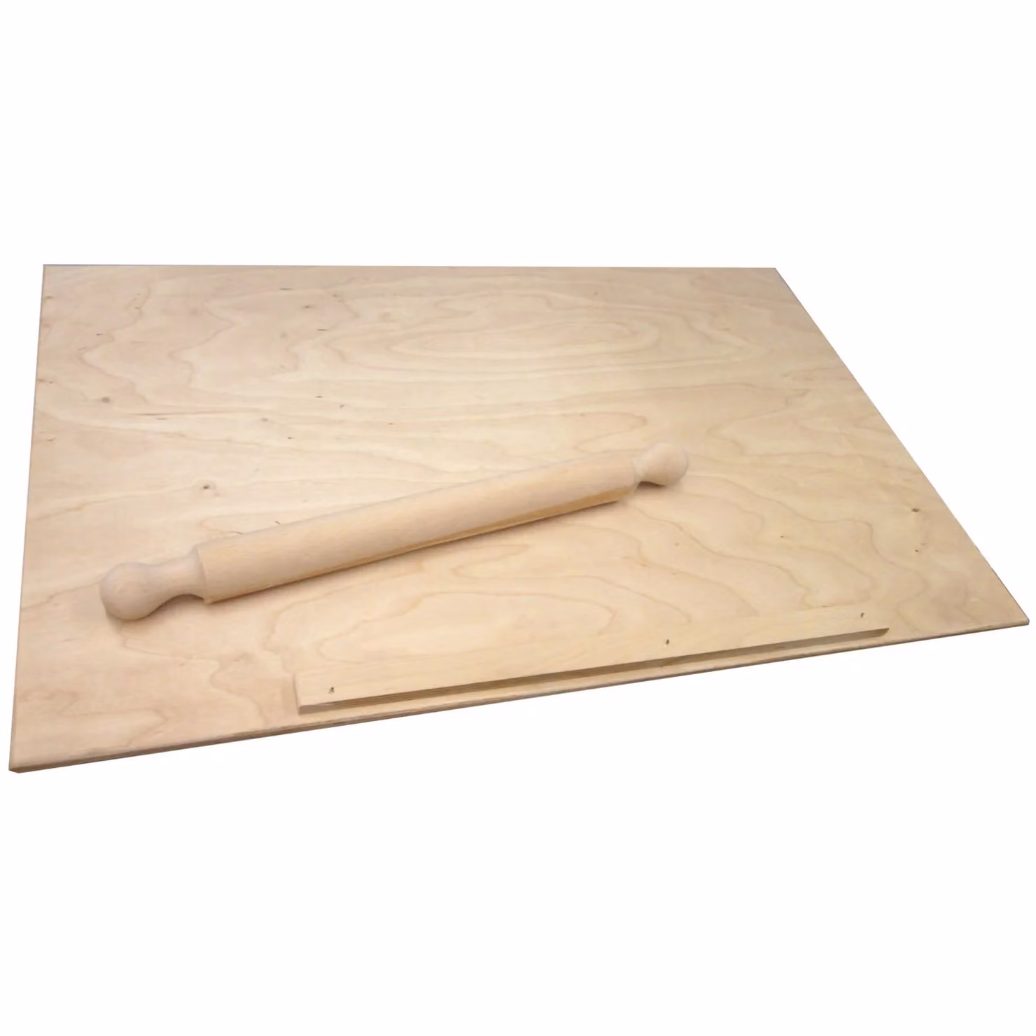 Spianatoia in legno di abete beige con mattarello GUSTO CASA L: 85 cm, P: 50 cm – 1