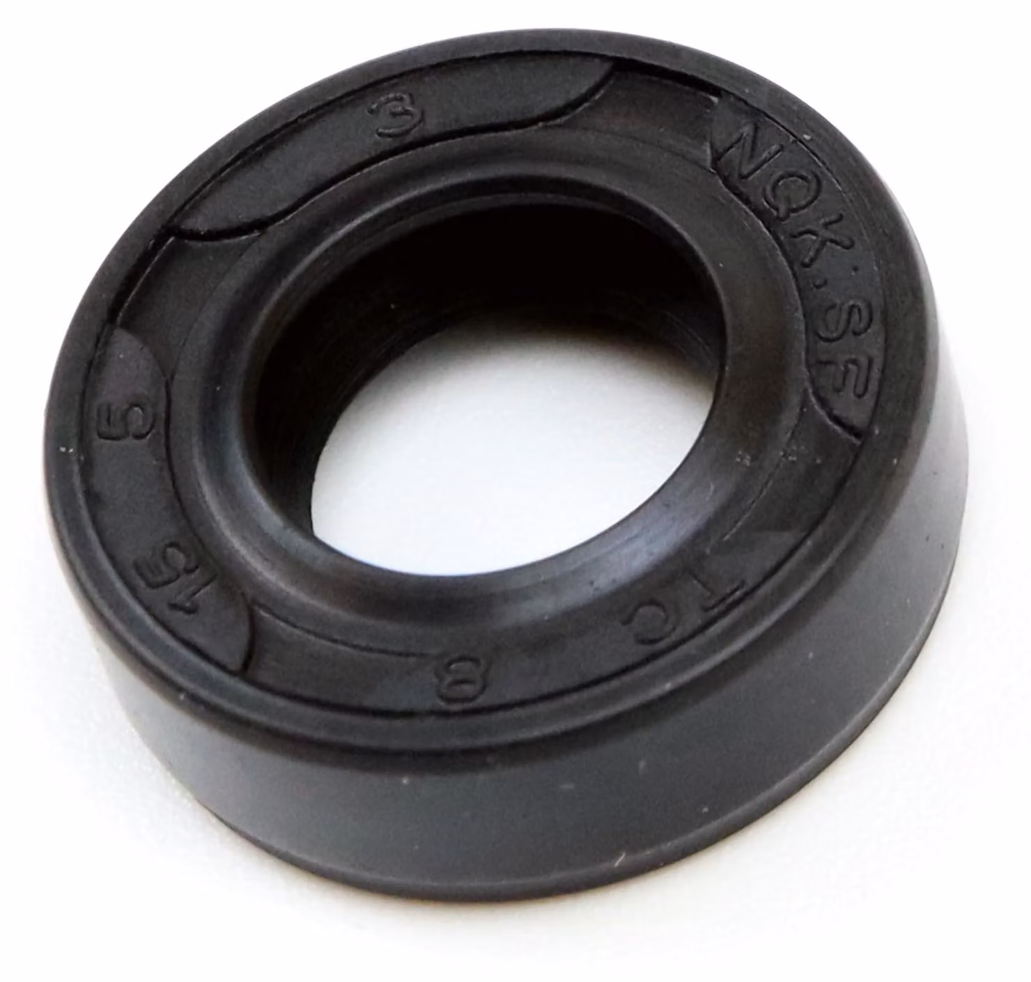 Guarnizione radiale per albero, 8 x 15 x 5 mm, in NBR70, conforme alla norma DIN 3760