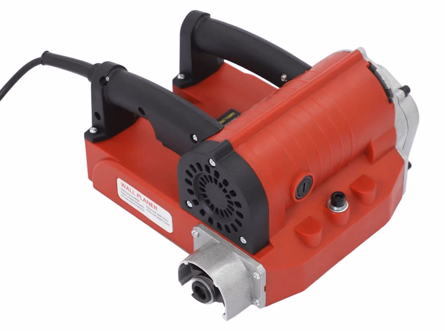 Fresatrice elettrica da parete - Pialla da parete - 4580 W - 2750 giri/min - Larghezza di taglio: 15 cm - 220 V - Motore in rame - Colore: rosso