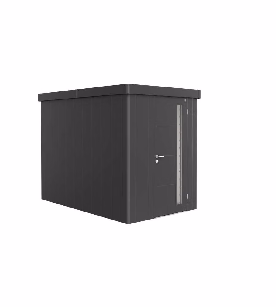 Casetta Neo 3A porta standard, grigio scuro metallizzato