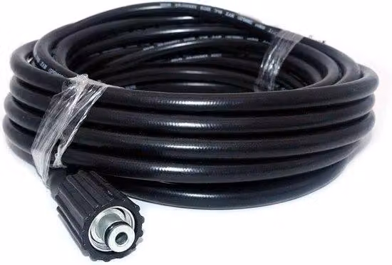 Idropulitrice 10 m M22 con raccordo da 14 mm e funzione a scatto