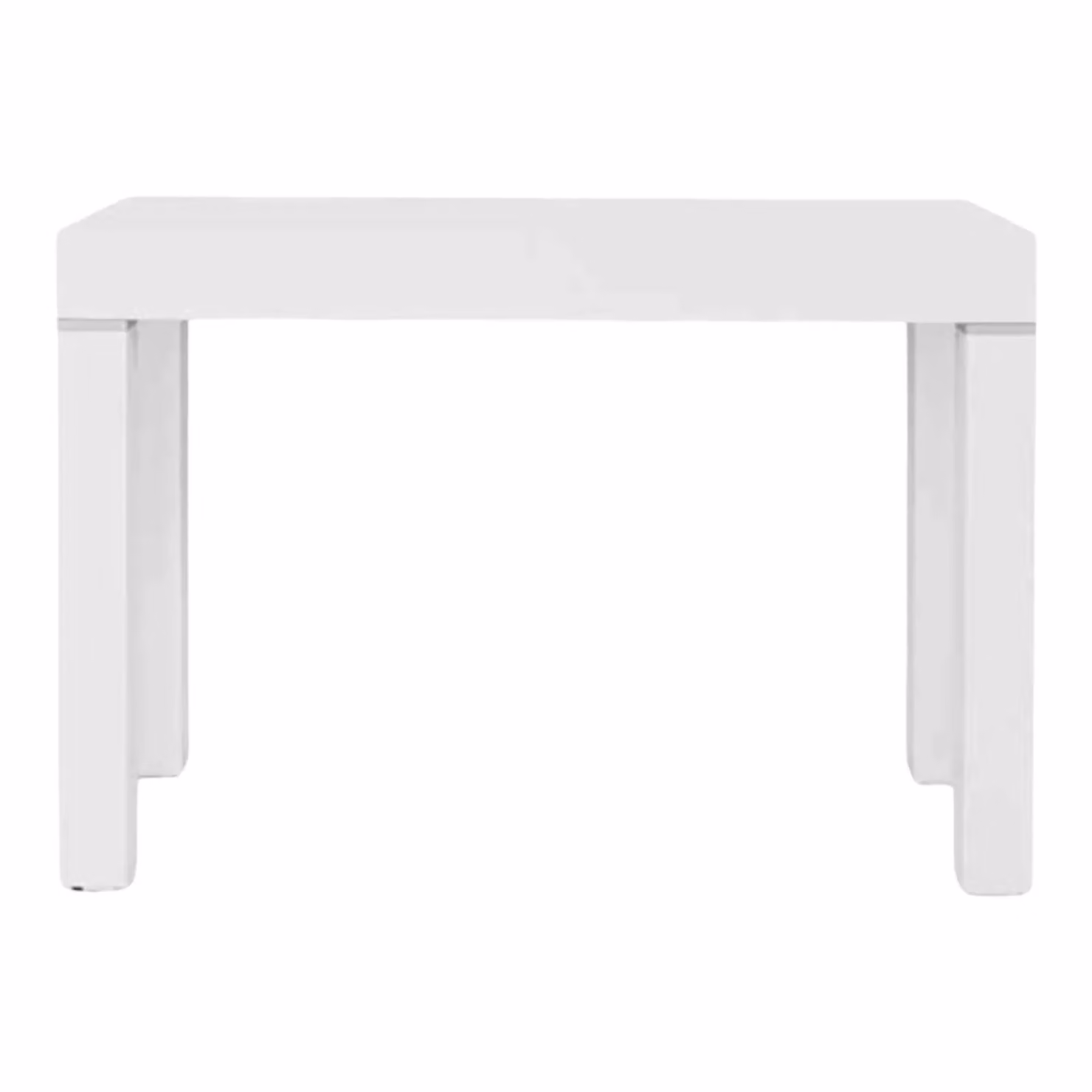 Consolle moderna in legno bianco frassino Mobili 2G L/P/H: 110 x 50 x 75 cm
