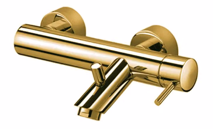 Paffoni Light Exclusive Edition - Miscelatore per bagno, oro LIG022HG