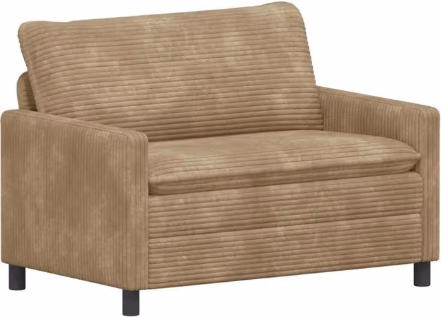 Divano | Divano da soggiorno | Sofa Tortora 126 x 81 x 87,5 cm Poliestere