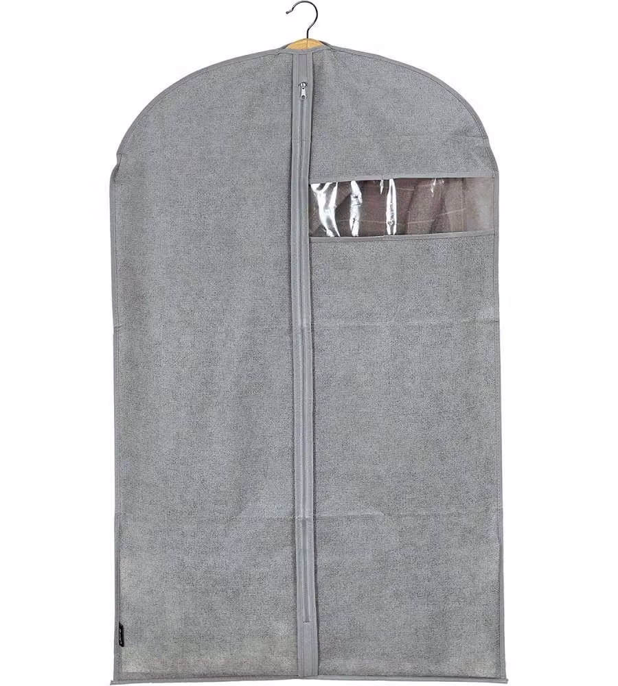 Domopak Custodia Giacca - Grigio - 60x100 cm