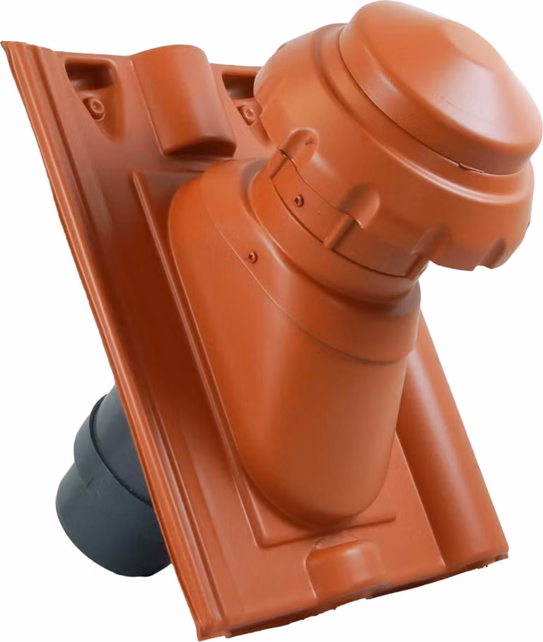 Ventilatore Euro DN 125 rosso adatto per la padella Nelskamp Finkenberger