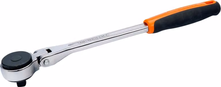 Bahco 3/8´´ Testa reversibile e articolata con 60 denti e angolo di azione di 6° 280 Mm Ratsche Silber Silber Taglia unica