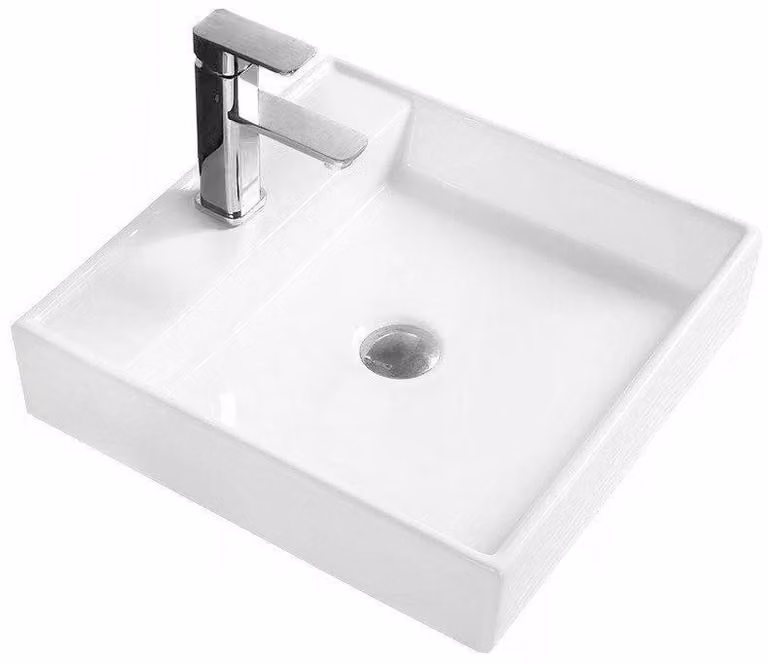 Mexen Blanca lavabo da appoggio 44 x 44 cm, bianco - 21624400