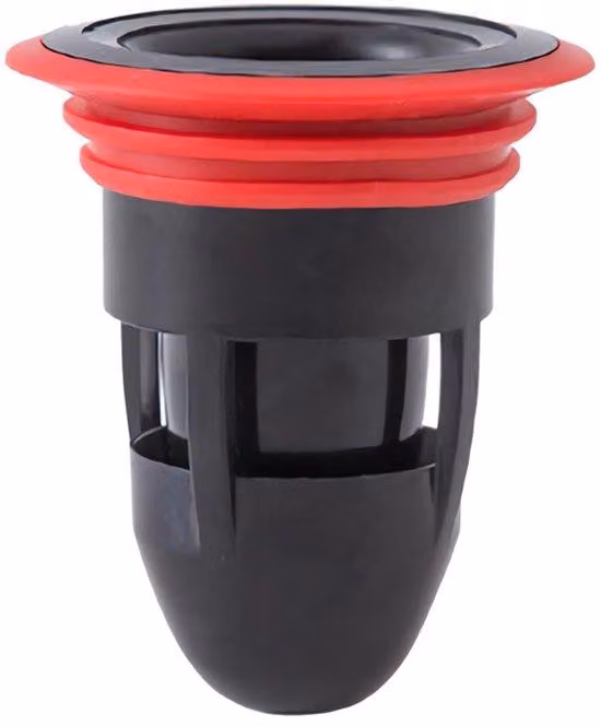 Tappo per scarichi di cucina e bagno - Tappo anti-odore, sigillante in gomma - Nero - Adatto per cucina/bagno - Sigillante per scarichi