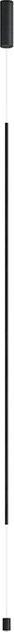Daisho Sospensione Verticale LED 28W 3000K CRI90 IP20 - Lampadario Design in Alluminio Finitura Titanio - Rossini Illuminazione