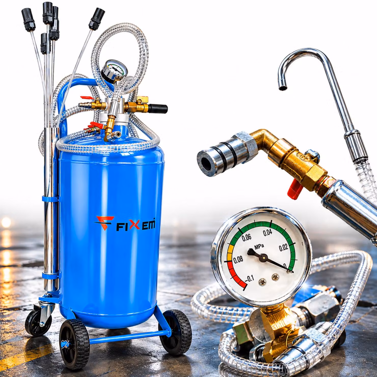 Riduttore Di Pressione Per Olio, 10 Litri