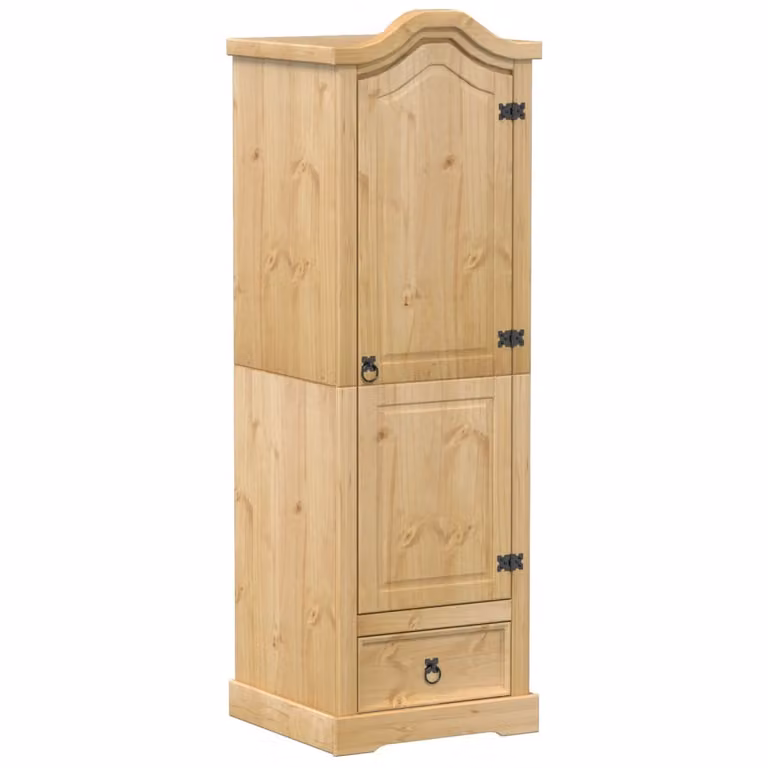 Armadio 55x52x170 cm in Legno Massello di Pino