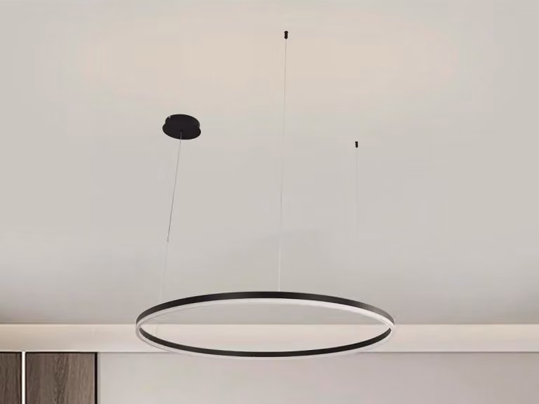 Lampada a sospensione LED con telecomando - 80 cm, 55W - Lampade a sospensione (J4379/B)