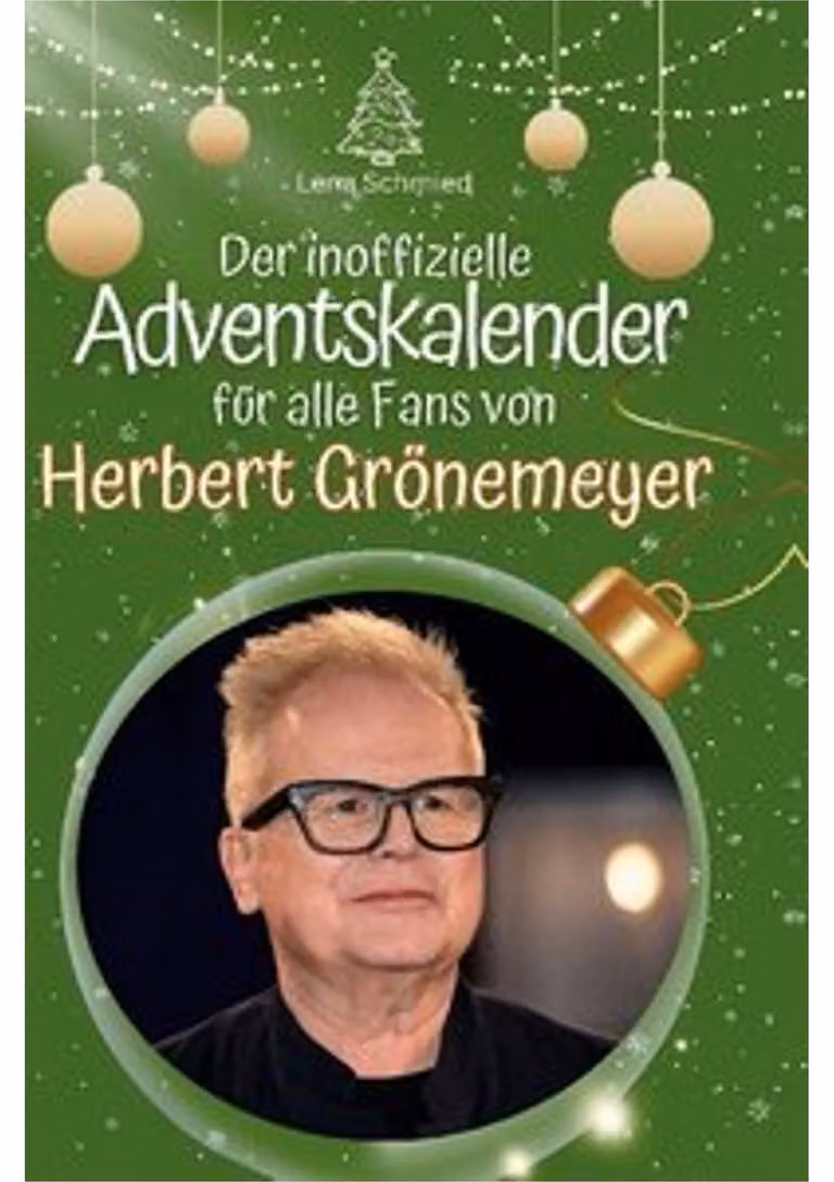 Il calendario dell'avvento non ufficiale per tutti i fan di Herbert Grönemeyer