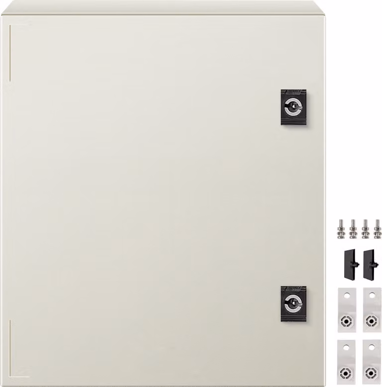 SucceBuy Contenitore in acciaio NEMA 16 x 12 x 8 cm, scatola di controllo impermeabile e antipolvere IP66, per esterni/interni, con piastra di montaggio, acciaio inox 304