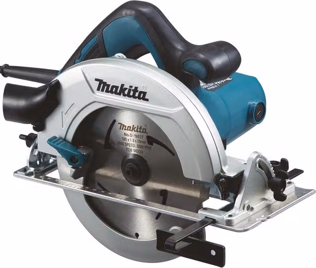 Sega circolare Makita HS7601 blu con diametro 190 mm e potenza 1200 W
