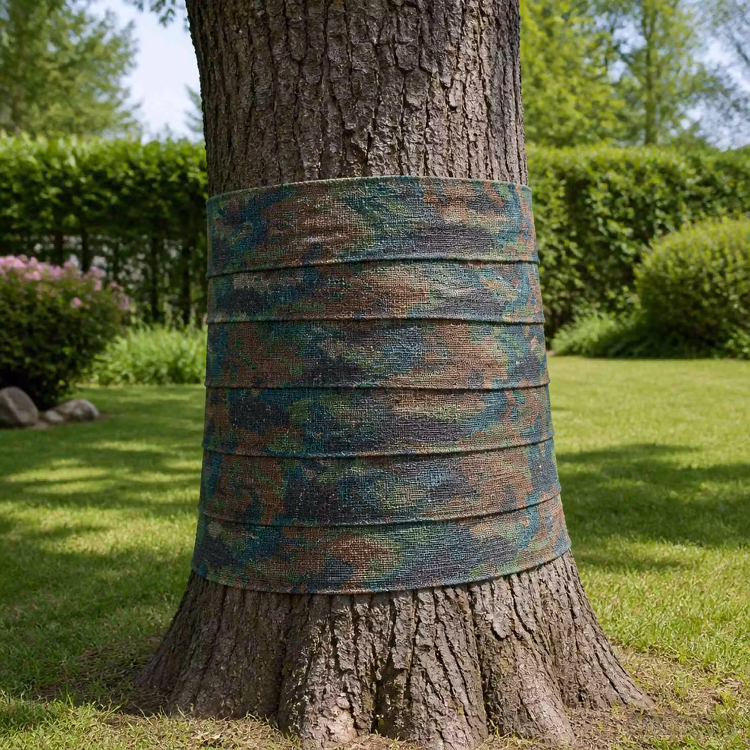 Rotolo di juta mimetico vidaXL multicolore per giardino e piante da interno L: 10000 cm, P: 50 cm