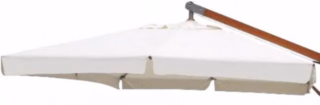 Copertura per ombrellone COSMA Telo Venere in poliestere beige e bianco L 300 x P 300 cm