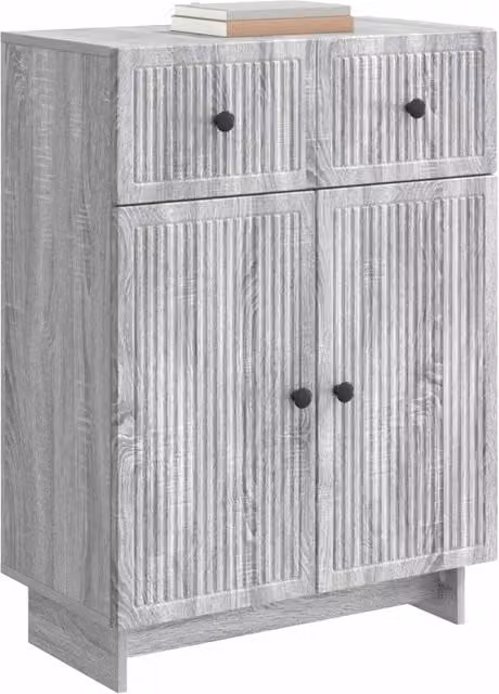 Credenza | Madia | Buffet da pranzo | Armadio da pranzo Grigio Sonoma 66 x 34,5 x 90 cm Legno ingegnerizzato