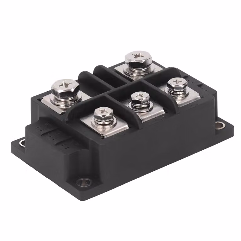 Raddrizzatore a ponte a 5 terminali da 1600 V, massimo 400 A, versione saldata, modulo raddrizzatore trifase a diodi di potenza