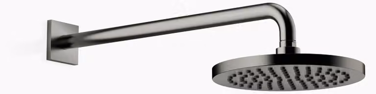 Douche de pluie Dornbracht avec fixation murale, saillie 450mm, Ø 220mm, flowReduce, 28648670-99, 28648670-99
