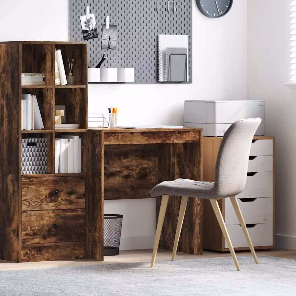 Maison Exclusive - Scrivania in rovere affumicato 70 x 50 x 76 cm